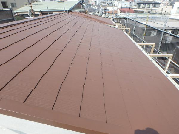 (1)屋根廻り仕上げ塗装