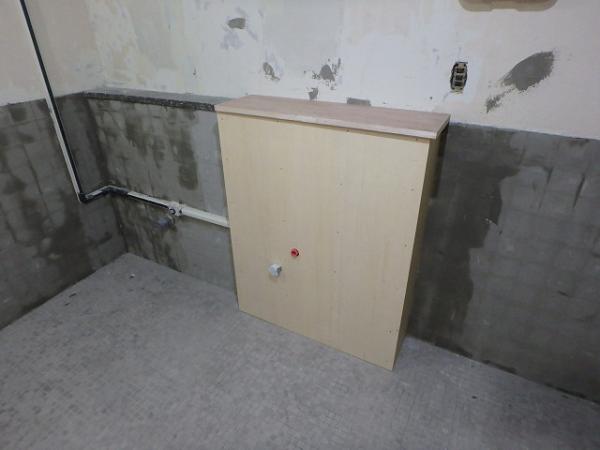 (13)男子トイレ下地組1		